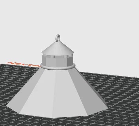 Mô hình mái nhà 3D (Maket Roof) trang trí treo độc đáo - Image 1