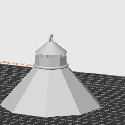 Mô hình mái nhà 3D (Maket Roof) trang trí treo độc đáo