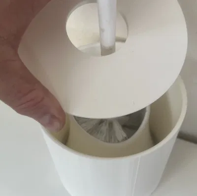 Giá đỡ bàn chải cọ toilet in 3D: Gọn gàng và tinh tế cho phòng tắm