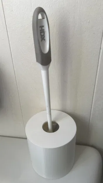 Giá đỡ bàn chải cọ toilet in 3D: Gọn gàng và tinh tế cho phòng tắm - Image 2