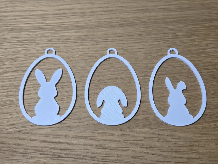 Bộ phụ kiện treo trang trí trứng Phục sinh - Set 01 - Image 1