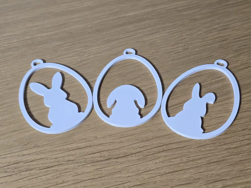 Bộ phụ kiện treo trang trí trứng Phục sinh - Set 01 - Image 2