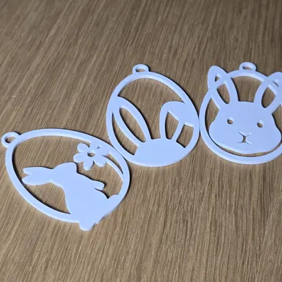 Bộ phụ kiện trang trí trứng Phục sinh - Set 03