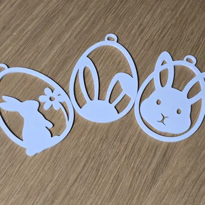 Bộ phụ kiện trang trí trứng Phục sinh - Set 03