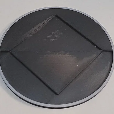 Miếng lót ly ReBoot Logo (Coaster) in 3D độc đáo