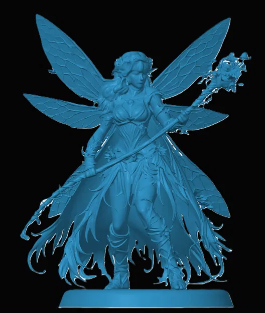 Mô hình Fairy Druid tinh xảo cho game D&D và tabletop RPG - Image 1