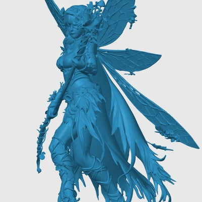 Mô hình Fairy Druid tinh xảo cho game D&D và tabletop RPG