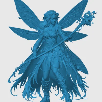 Mô hình Fairy Druid tinh xảo cho game D&D và tabletop RPG