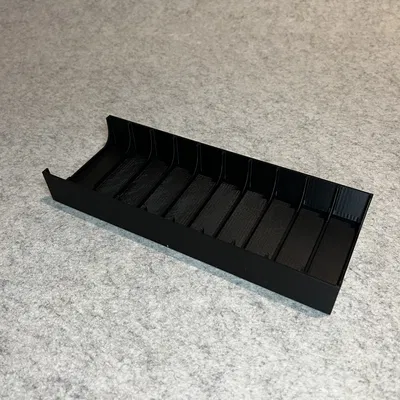 Khay 3D trưng bày 10 băng Cassette gọn gàng, phong cách