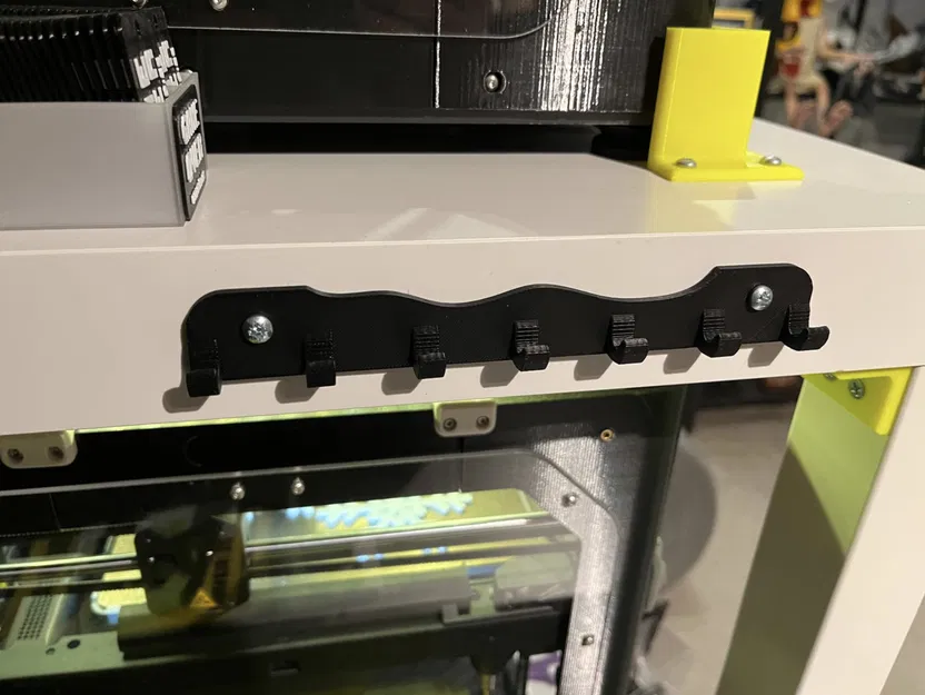 Thanh treo chìa khóa 7 móc đơn giản - Phụ kiện gọn nhà - Image 2