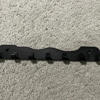 Thanh treo chìa khóa 7 móc đơn giản - Phụ kiện gọn nhà