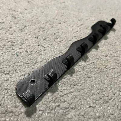 Thanh treo chìa khóa 7 móc đơn giản - Phụ kiện gọn nhà