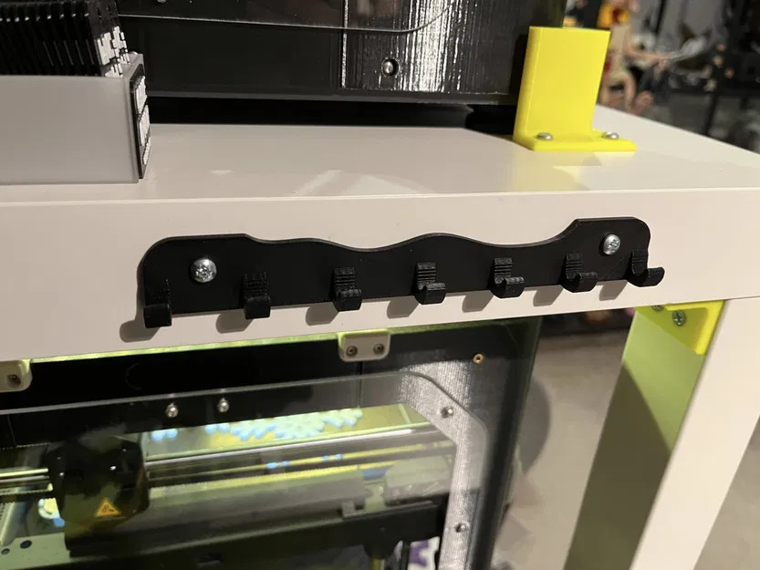 Thanh treo chìa khóa 7 móc đơn giản - Phụ kiện gọn nhà - Image 5