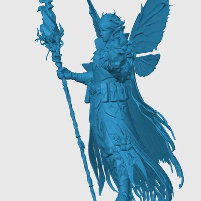 Mô hình Fairy Warlock - Nhân vật ma pháp cho game D&D và Tabletop