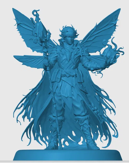 Mô hình Fairy Warlock - Nhân vật ma pháp cho game D&D và Tabletop - Image 3