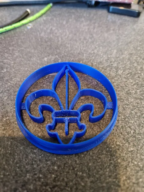 Khuôn cắt bánh quy hình biểu tượng Scout độc đáo - Image 1