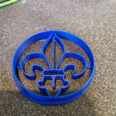 Khuôn cắt bánh quy hình biểu tượng Scout độc đáo