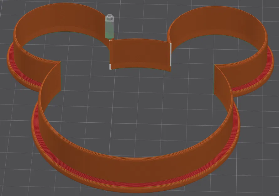 Khuôn cắt bánh quy hình Mickey Mouse đáng yêu in 3D - Image 2