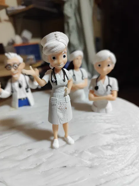 Mô hình nhân viên y tế - Image 8