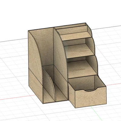 Kệ Để Bàn Đa Năng Organizer GT536 - File In 3D Thông Minh