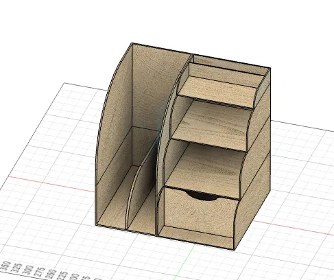 Kệ Để Bàn Đa Năng Organizer GT536 - File In 3D Thông Minh - Image 2