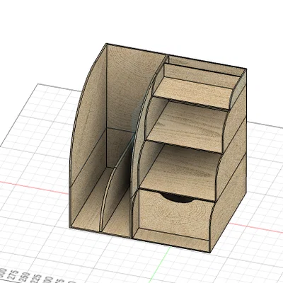 Kệ Để Bàn Đa Năng Organizer GT536 - File In 3D Thông Minh