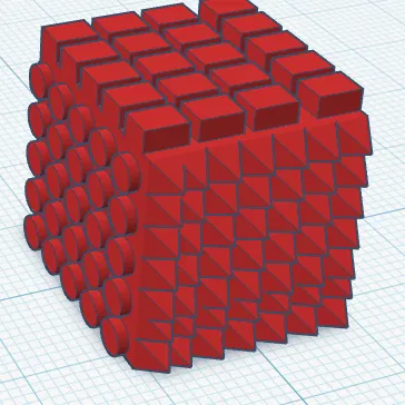 Mô hình Sensory Cube - Khối lập phương kích thích giác quan độc đáo