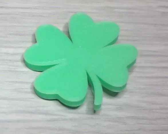 Nút cài hình cỏ ba lá (Shamrock Button) - Image 2