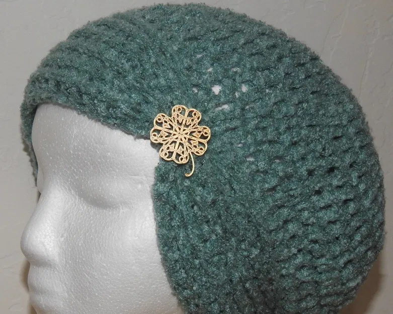 Nút cài hình cỏ ba lá (Clover Button) - Image 2