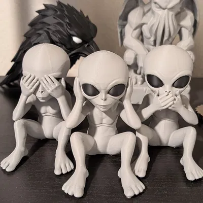 Bộ sưu tập người ngoài hành tinh: Không nhìn, không nghe, không nói điều ác