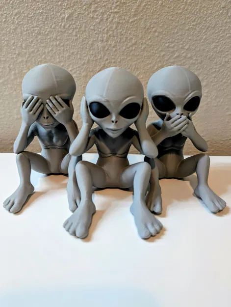 Bộ sưu tập người ngoài hành tinh: Không nhìn, không nghe, không nói điều ác - Image 4