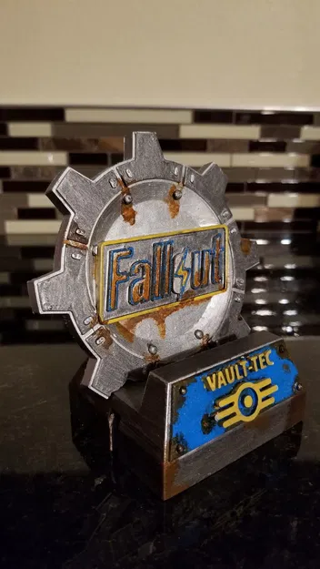Đế sạc điện thoại chủ đề Fallout - Image 9