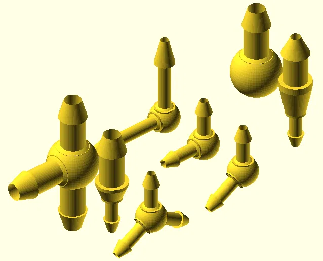 Bộ khớp nối ống tùy chỉnh theo tham số (Parametric pipe fittings) - Image 2