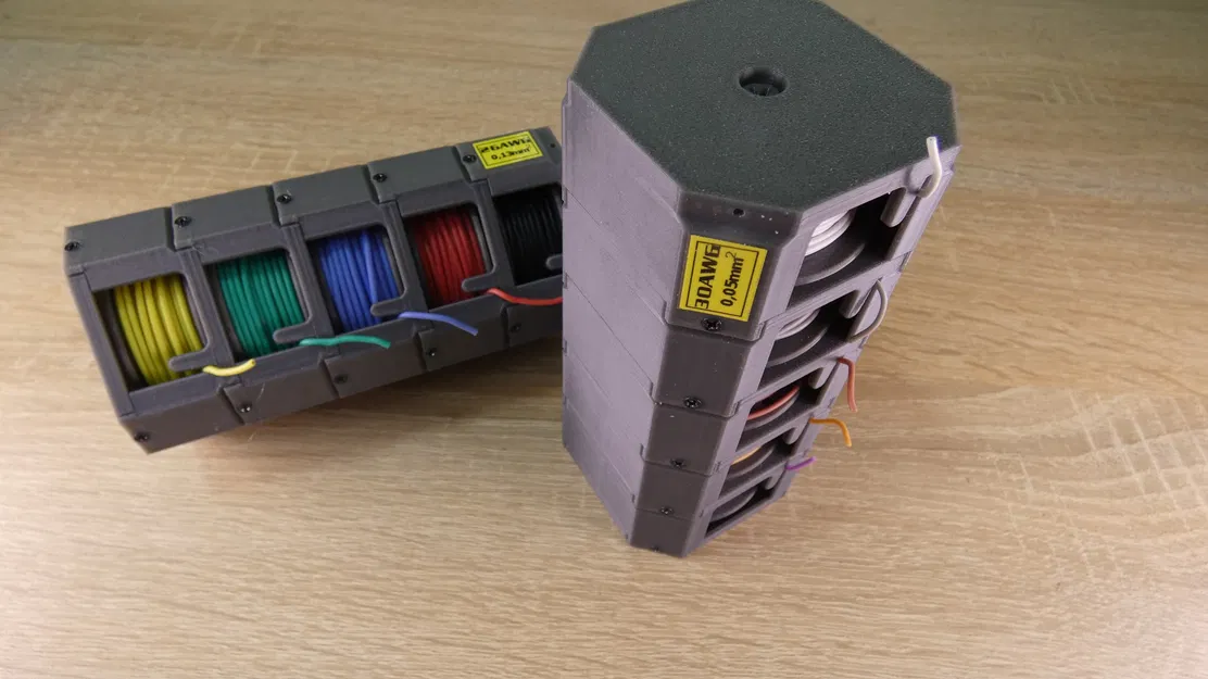 Bộ giá đỡ và chia dây điện dạng module tiện lợi cho góc làm việc - Image 2