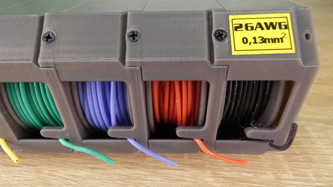 Bộ giá đỡ và chia dây điện dạng module tiện lợi cho góc làm việc - Image 3