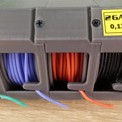 Bộ giá đỡ và chia dây điện dạng module tiện lợi cho góc làm việc