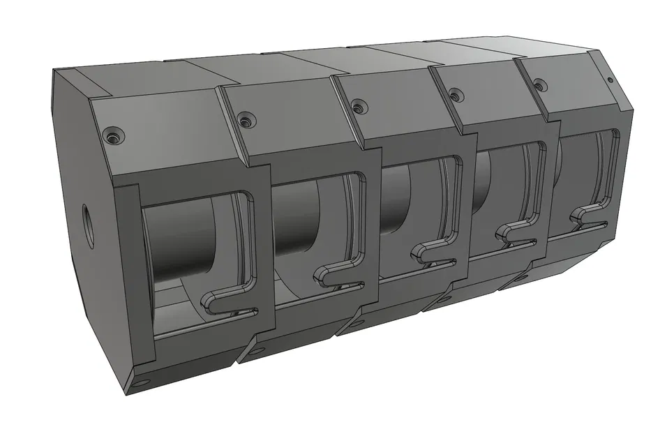 Bộ giá đỡ và chia dây điện dạng module tiện lợi cho góc làm việc - Image 4