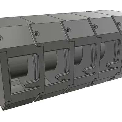 Bộ giá đỡ và chia dây điện dạng module tiện lợi cho góc làm việc