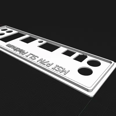 IO Shield cho MSI P7N SLI Platinum (MS-7380)