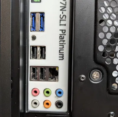 IO Shield cho MSI P7N SLI Platinum (MS-7380)