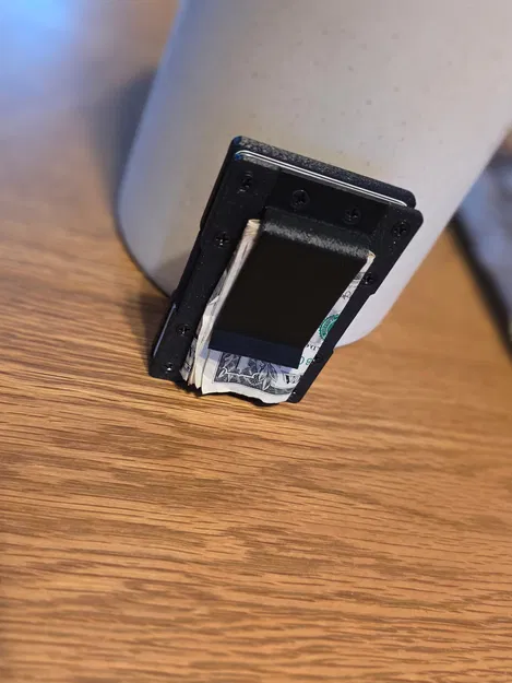 Ví in 3D tối giản tích hợp kẹp tiền - Image 5