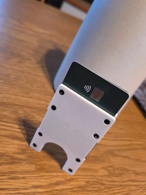 Ví in 3D tối giản tích hợp kẹp tiền - Image 8