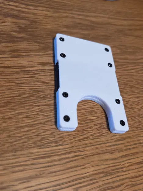 Ví in 3D tối giản tích hợp kẹp tiền - Image 9