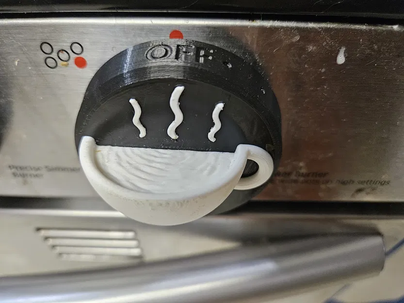 NÚM VẶN BẾP HÌNH CỐC TRÀ / CỐC CÀ PHÊ - Image 2