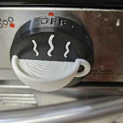 NÚM VẶN BẾP HÌNH CỐC TRÀ / CỐC CÀ PHÊ