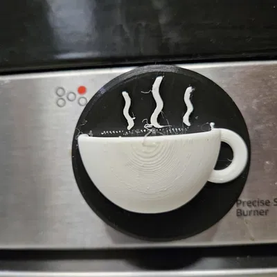 NÚM VẶN BẾP HÌNH CỐC TRÀ / CỐC CÀ PHÊ