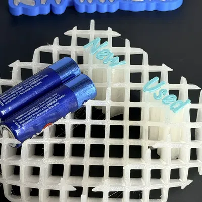 Khay đựng pin AA/AAA R7 Lattice | Phụ kiện cho Studio & Sân khấu | R7 Makers