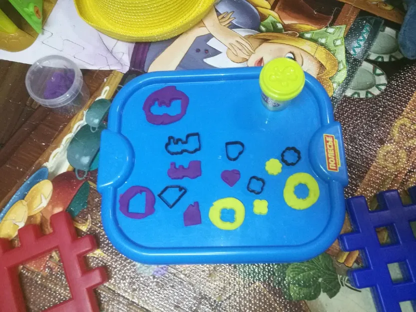 Bộ khuôn cắt bánh quy và đất nặn đáng yêu cho bé in 3D - Image 2