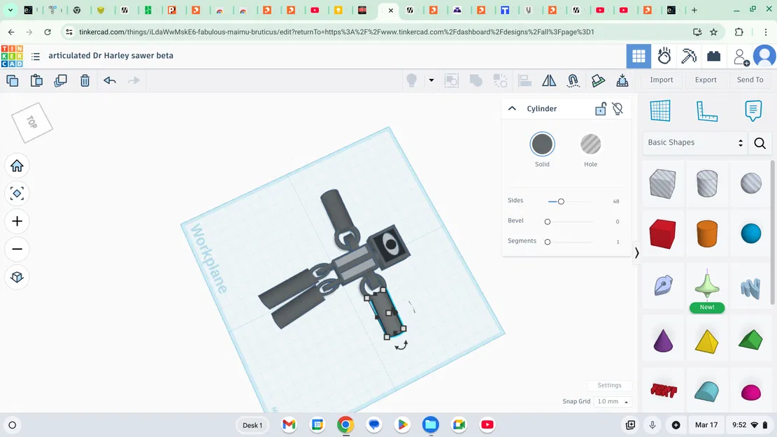 Mô hình khớp nối Dr. Harley Sawyer Poppy Playtime 3D - Image 1