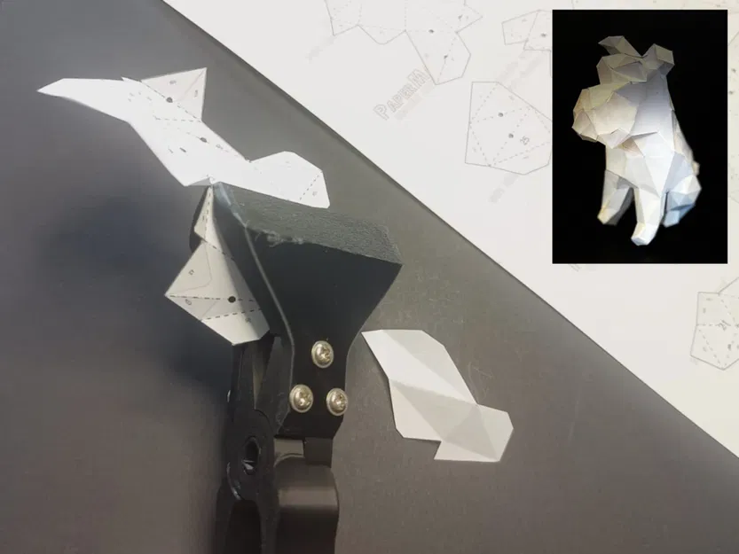 Kìm gấp giấy cho mô hình 3D (Papermaker) - Image 1